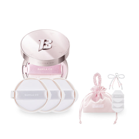 Banila Co Cushion Case + White Cushion Refill 14g (3 Pack)