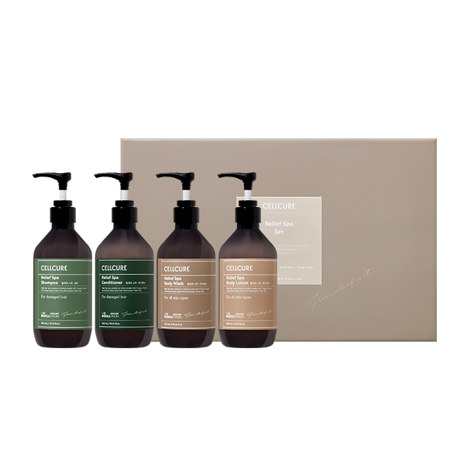 Cellcure Relief Spa 4-Piece Set