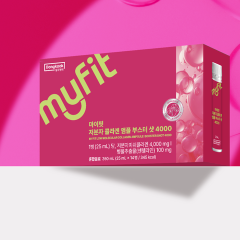 DongKook MyFit Drinkable Low-Molecular Fish Collagen Booster Shot 4000 14 Bottles (1 Box)