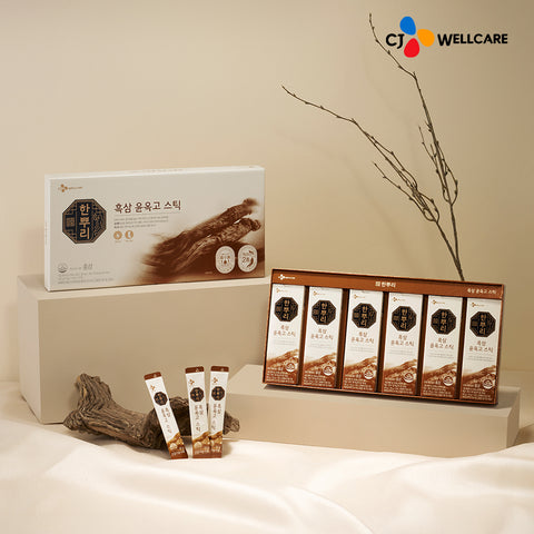 CJ Wellcare Hanppuri Black Ginseng Yoonokgo Stick (60 sticks, 2 Pack)