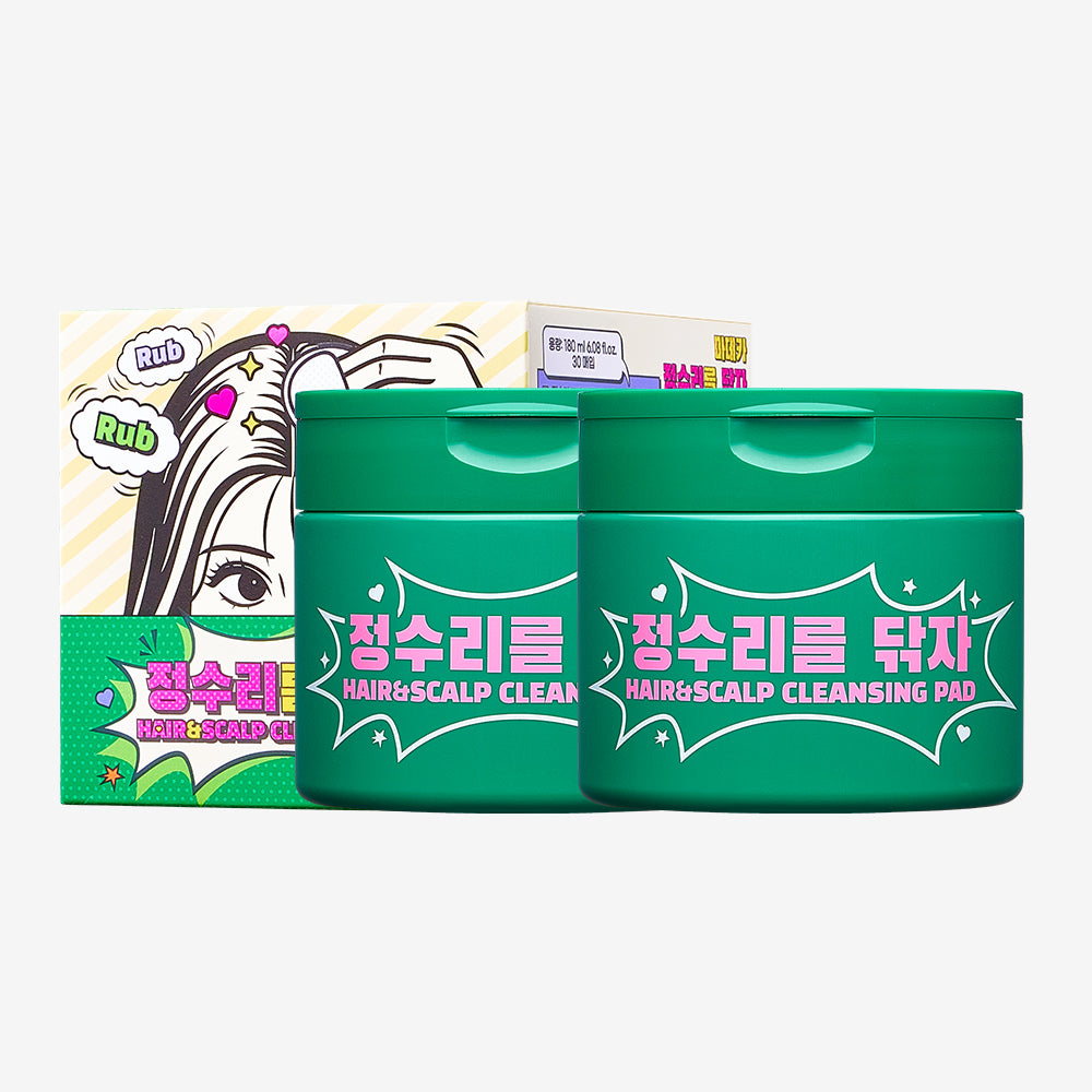 DongKook Pharmaceutical Madeca Scalp Cleansing Pads 180g (30 sheets) (2 Pack)