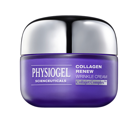 Physiogel Scienceticals Collagen Renew Wrinkle Cream 50ml (Includes 1ml x5 Ampoules + 5ml Sun Serum)