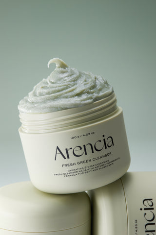 Arencia Fresh Green Tteok Soap Cleanser 120ml (2 Pack)