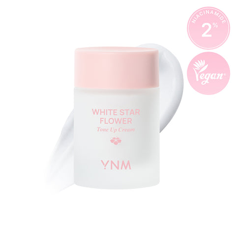 YNM White Star Flower Vegan Tone-up Cream 50ml