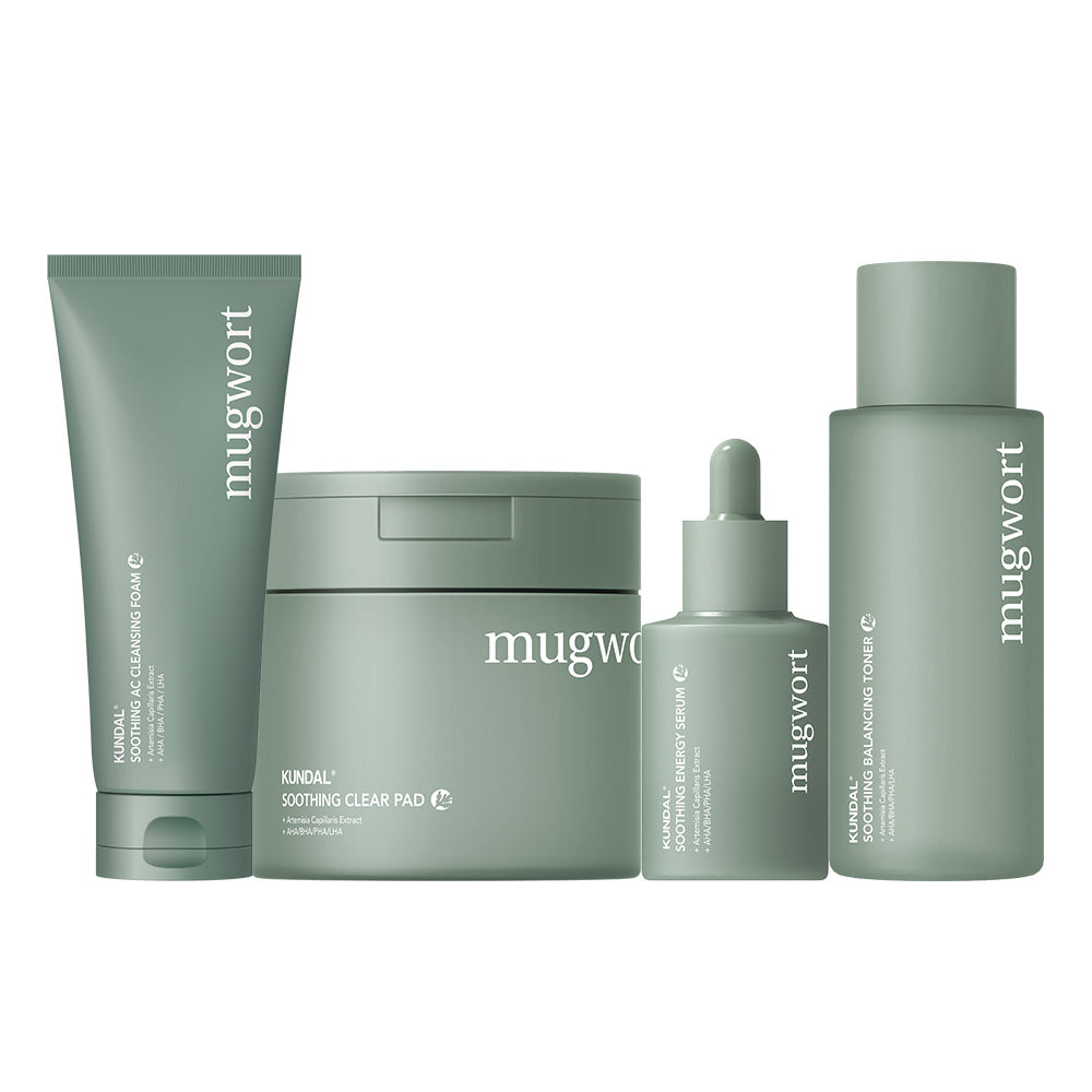 Kundal Artemisia Soothing Collection - Toner 200ml ¡¤ Serum 30ml ¡¤ Clear Pads 60 sheets