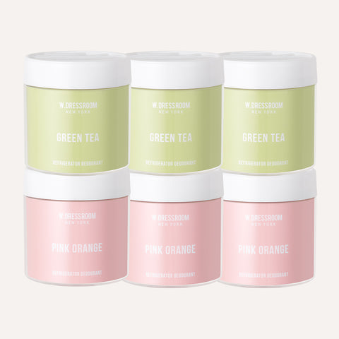 W.Dressroom Refrigerator Deodorizer 120g (6 Pack)