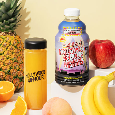 Green Monster Hollywood 48-Hour Original Cleanse (4 Bottles + Bottle)