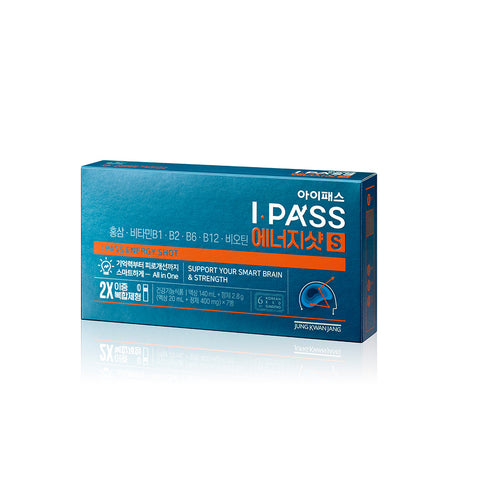 JungKwanJang I-Pass Energy Shot (20ml + 400mg tablet) 7-Pack