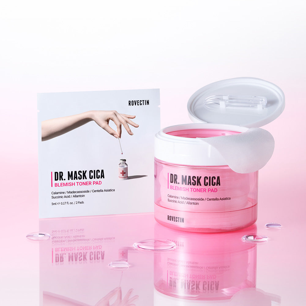 ROVECTIN Dr. Mask Cica Blemish Toner Pads 160g 60P