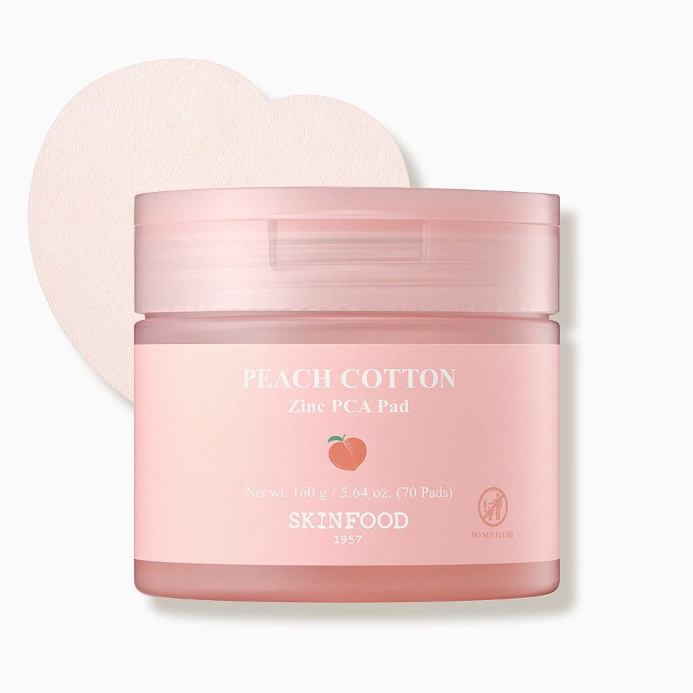 Skinfood Peach Smoothing Zinc PCA Toner Pads 70P