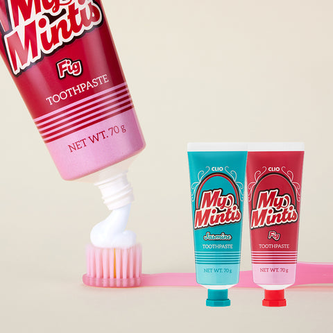 Clio My Mintis Odor Care Toothpaste 4-Variant Set 70g (2 Sets)