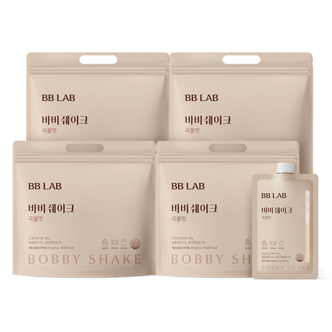 Nutrione BB Lab Babi Shake Grain Flavor Protein 7 Sachets x4 (28 Sachets)