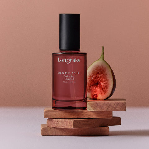 Longtake Black Tea & Fig Softening Hair Oil 40ml
