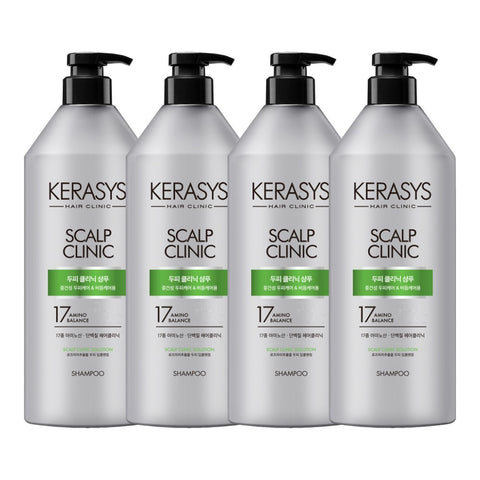 Kerasys Damage Clinic Protein Shampoo 980ml (4 Pack) + Shampoo 600ml