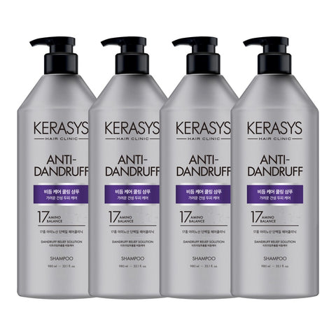 Kerasys Damage Clinic Protein Shampoo 980ml (4 Pack) + Shampoo 600ml