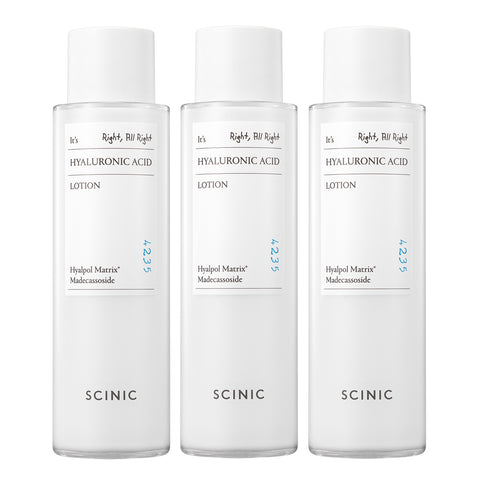 Scinic Low Molecular Hyaluronic Acid Lotion 150ml (3 Pack)