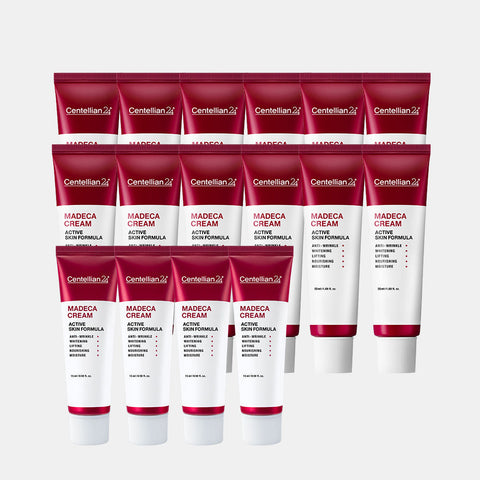 Centellian24 Madeca Cream Active Skin Formula 50ml x12 + 15ml x4
