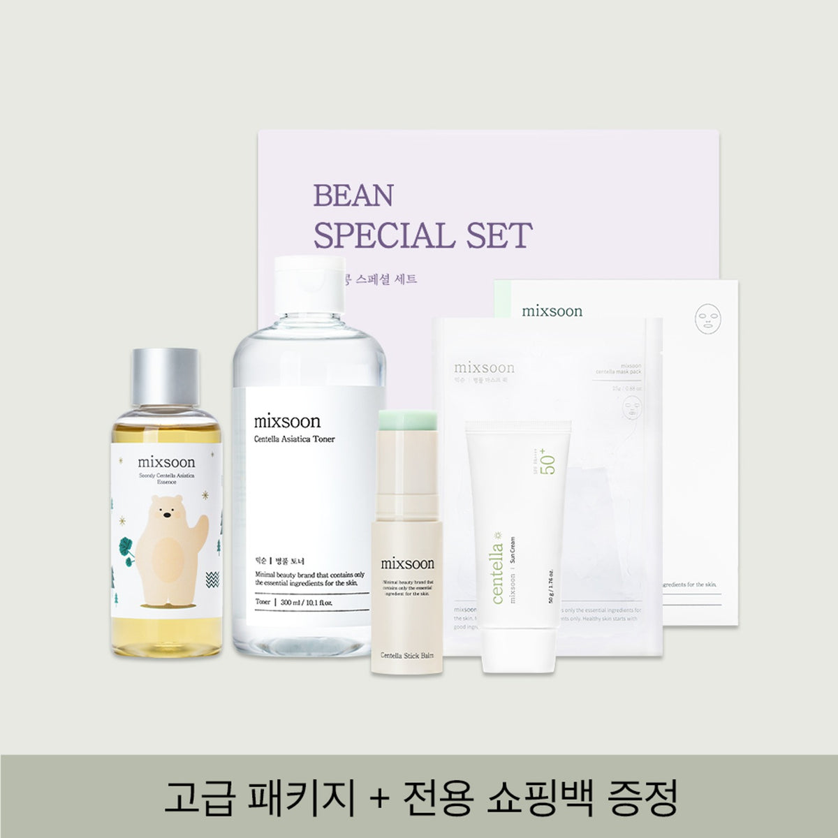 Mixsoon Centella Soothing Set 5-Piece