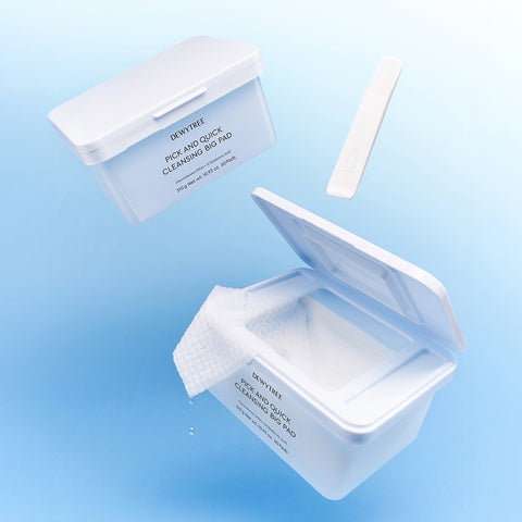 Dewytree Pick & Quick Tear-Off Cleansing Big Pads (60 sheets)