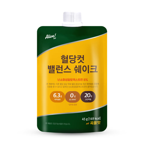 Alive Natural Life Alive Blood Sugar Cut Balance Shake 45g 14 Pack
