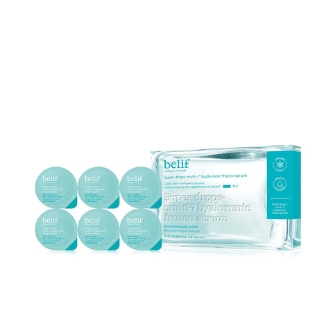 belif Super Drops Multi-7 Hyaluron Frozen Serum 3ml x 6