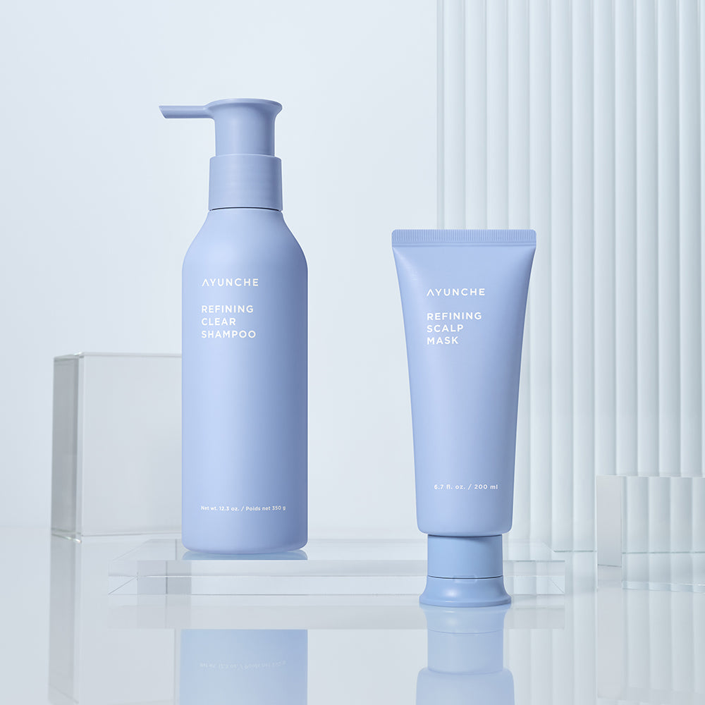 Ayunche Refining Shampoo & Mask 2-Piece Set (Shampoo 350g + Mask 200ml)