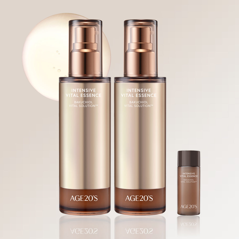 AGE20'S Vital Bakuchiol Pore & Wrinkle Essence 100ml (2 Pack)