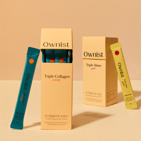 Ownist Glow Synergy Set 12-Week Routine (Triple Collagen 6 boxes + Triple Shine 6 boxes)