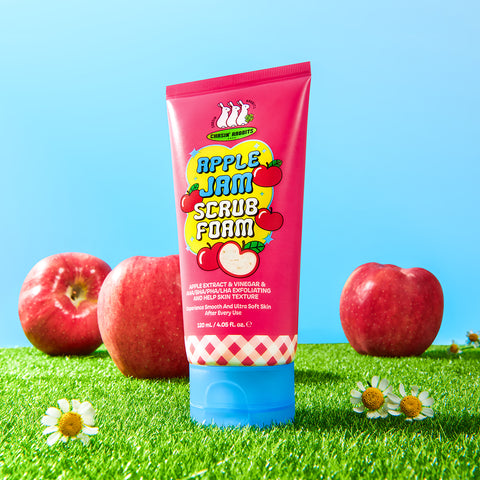 Chasing Rabbit Apple Jam Scrub Cleansing Foam 120ml