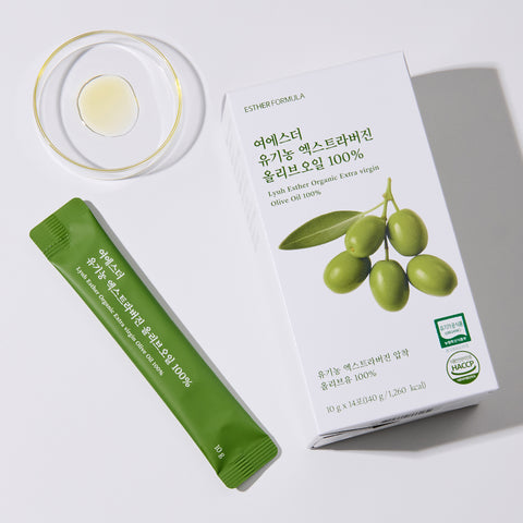 Esther Formula Organic Extra Virgin Olive Oil 100% (10g sachets) 14 sachets 20 units