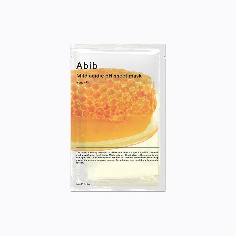 Soonsu Beauty Mild Accidic pH Sheet Mask Honey Fit front view