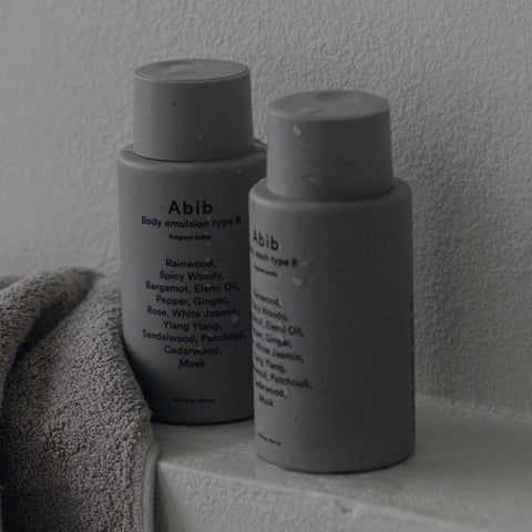 Abib Fragrant Body Wash & Emulsion Set (300ml + 300ml) - R Type