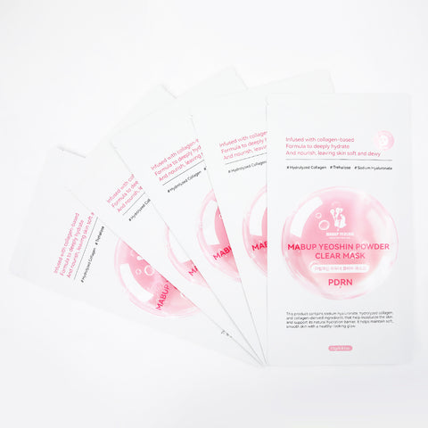 Mabup Yeoshin PDRN Hydrogel Collagen Gel Mask Pack 5P
