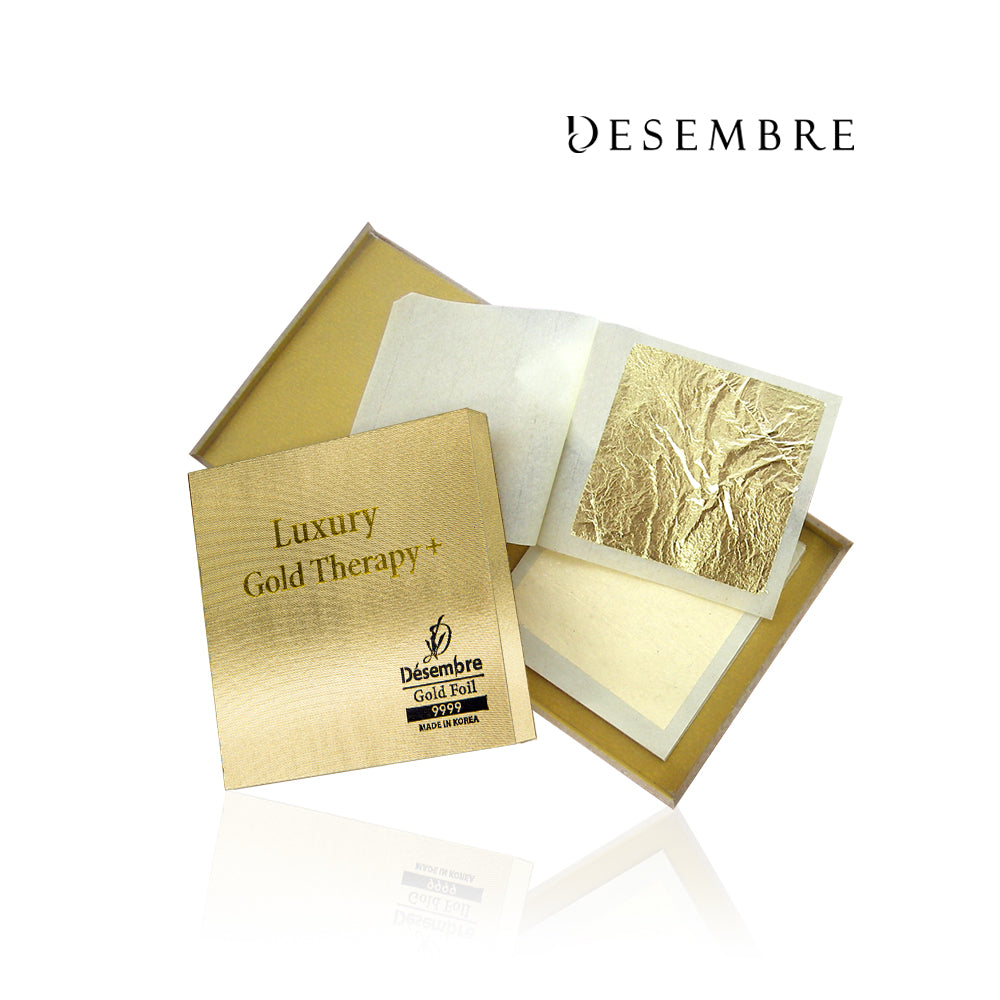 Desembre Gold Therapy Collagen & Elasticity 24K Pure Gold Foil 50 Sheets