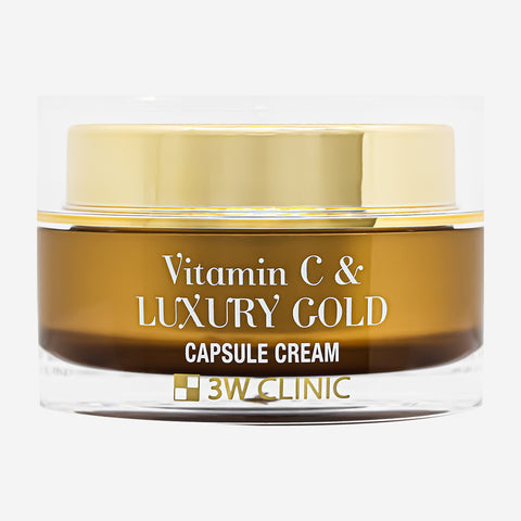 3W Clinic Vitamin C & Luxury Gold Capsule Cream