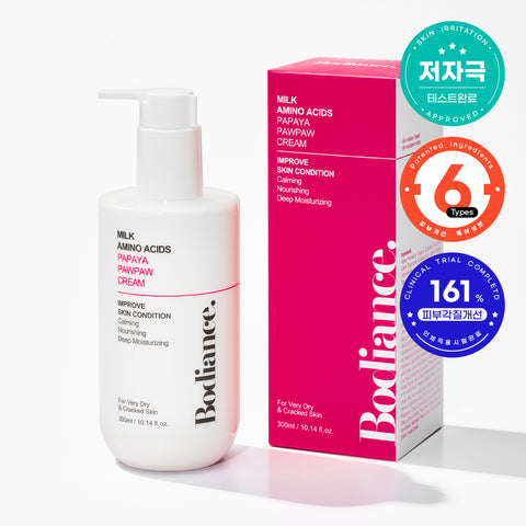 Bodiance Milk Amino Acid All-in-One Mild-pH Moisturizing Body Wash 300ml