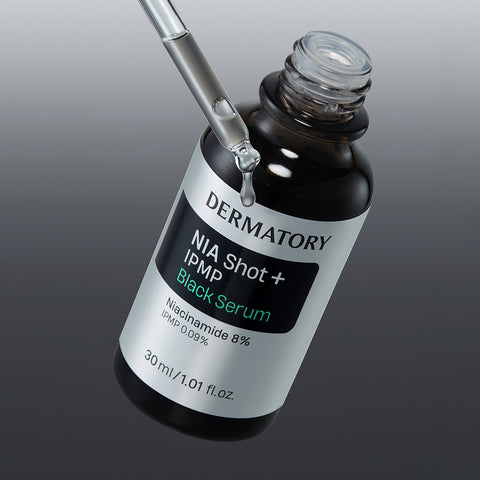 Dermatory Nia-Shot IPMP Trouble Black Serum 30ml (with 2 Hyal-Shot Ampoule Cream Sachets)