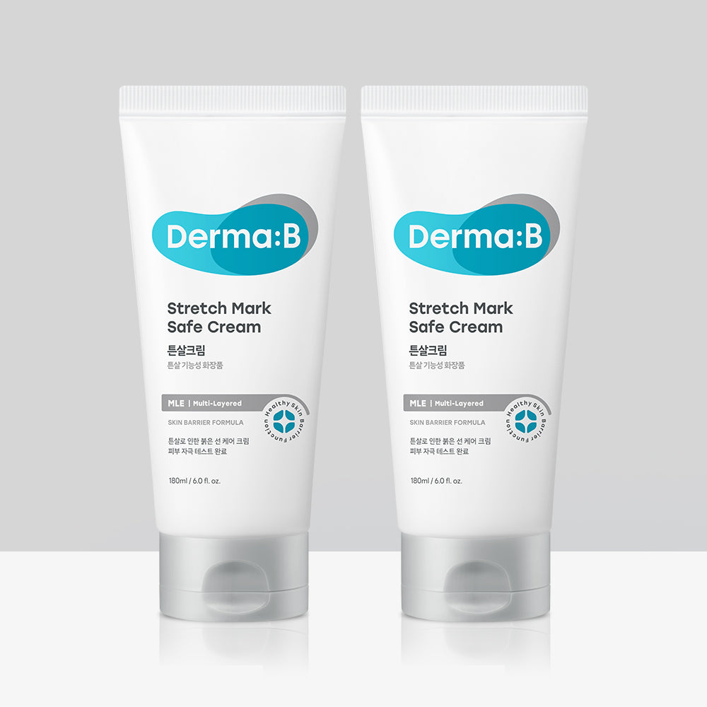 Derma:B Stretch Mark Cream 180ml (2 Pack)