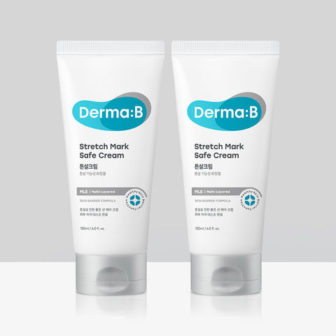 Derma:B Stretch Mark Cream 180ml (2 Pack)
