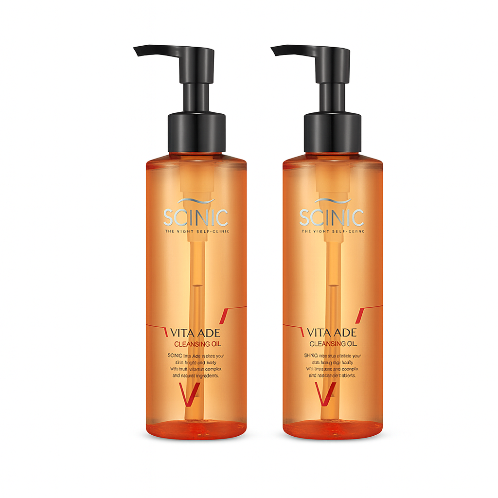 SCINIC Vita-Aid Cleansing Oil 180ml (2 Pack)