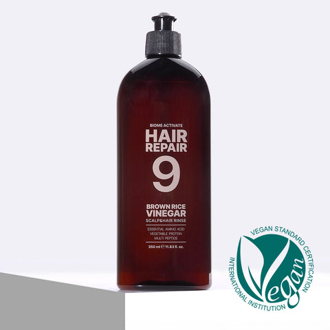 Biome Activate Hair Repair 9 Brown Rice Vinegar Scalp & Hair Rinse 350ml