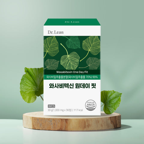 Dr. Lean WasabiTexin One Day Fit (30 Tablets x 6) Domestic Wasabi Leaf Extract