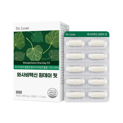 Dr. Lean Wasabitechin One Day Fit (1-Month Supply Domestic Wasabi Leaf Extract)