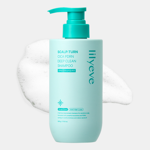 Lilyeve Scalp Turn Cica PDRN Cooling Shampoo 500g