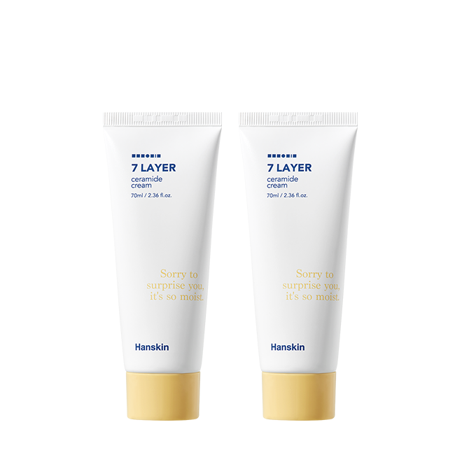 Hanskin Seven-Layer Ceramide Cream 70ml (2 Pack)