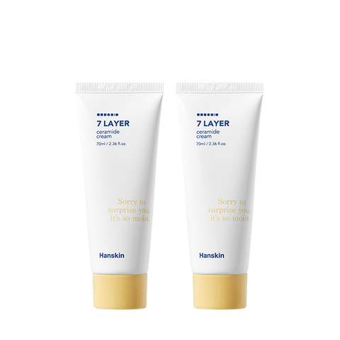 Hanskin Seven-Layer Ceramide Cream 70ml (2 Pack)