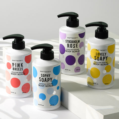 Duft&Doft Signature Perfume Body Scrub 500ml (2 Pack)