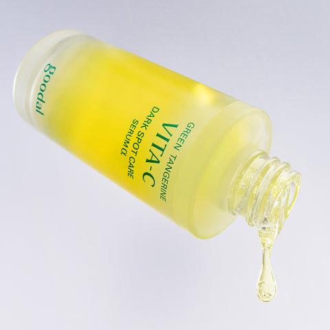 Goodal Green Tangerine Vita C Dark Spot Care Serum Alpha Double Set (Serum 30ml x2 + Green Tangerine Cream 40ml x2 + Eye Cream 15ml)