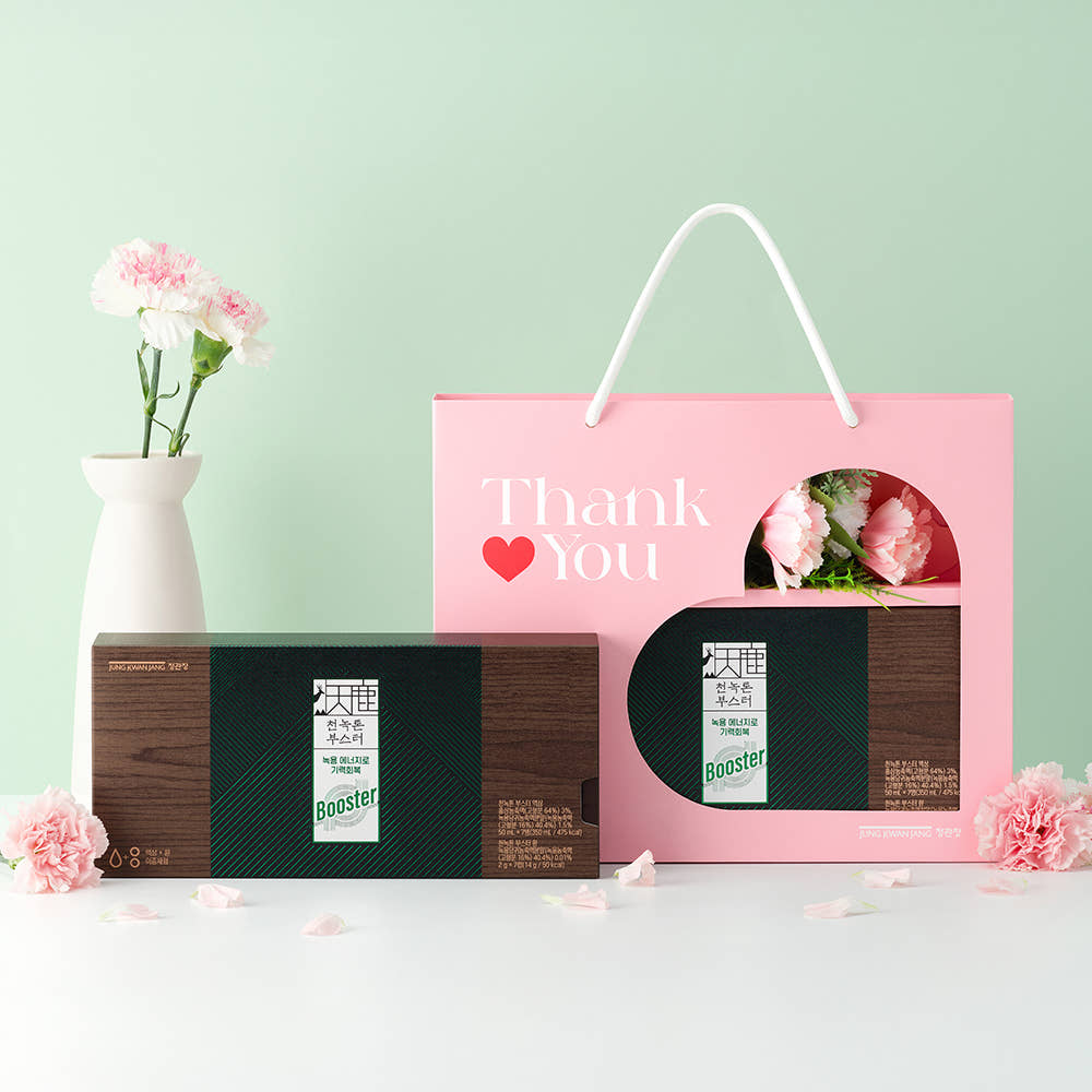 JungKwanJang CheonNok Tone Booster (7 Bottles) Carnation Edition