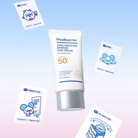 Real Barrier Cera Moisture Barrier Sun Cream 50ml - Gift Set